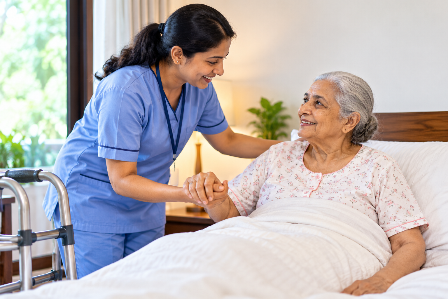 CHHAYA CHARITABLE TRUST (R) - Latest update - Post-Hospitalization Care for Seniors in Bagarapet